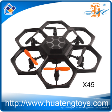 Nuevos productos de venta caliente X45 Rc helicóptero 2.4G 6 ejes helicóptero de control remoto para UFO